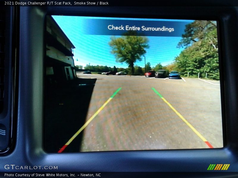 Smoke Show / Black 2021 Dodge Challenger R/T Scat Pack
