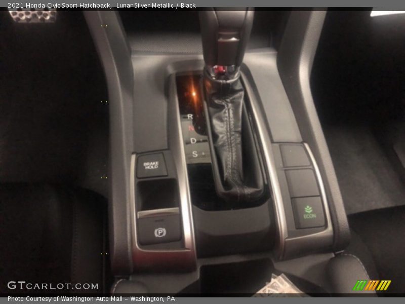 Lunar Silver Metallic / Black 2021 Honda Civic Sport Hatchback