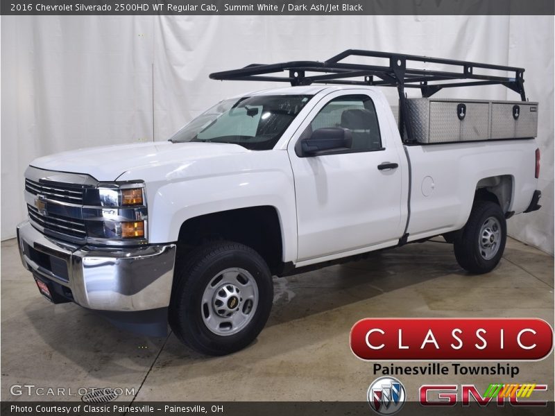 Summit White / Dark Ash/Jet Black 2016 Chevrolet Silverado 2500HD WT Regular Cab