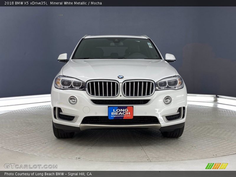 Mineral White Metallic / Mocha 2018 BMW X5 xDrive35i