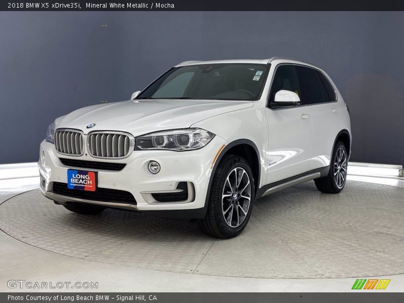 Mineral White Metallic / Mocha 2018 BMW X5 xDrive35i