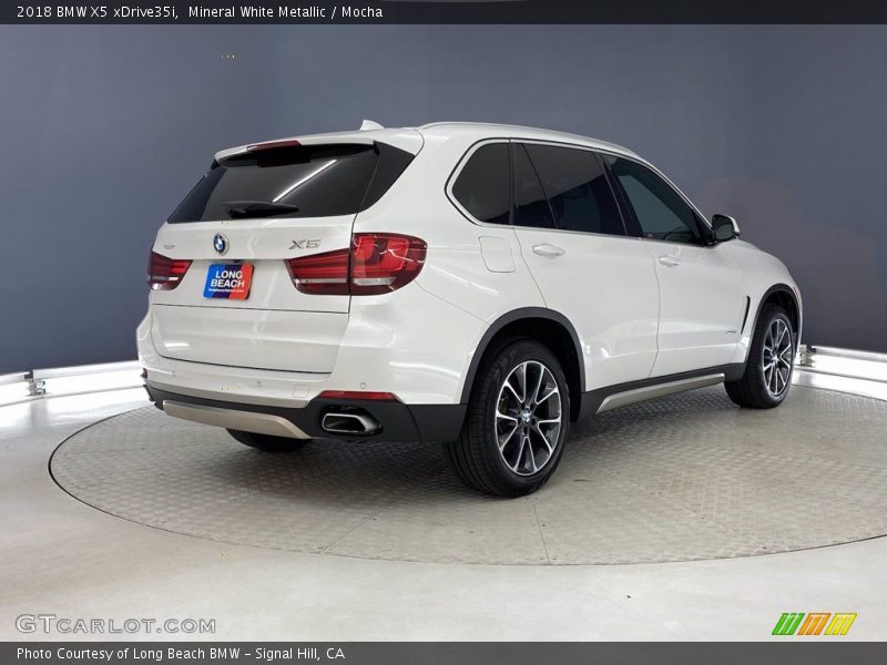 Mineral White Metallic / Mocha 2018 BMW X5 xDrive35i