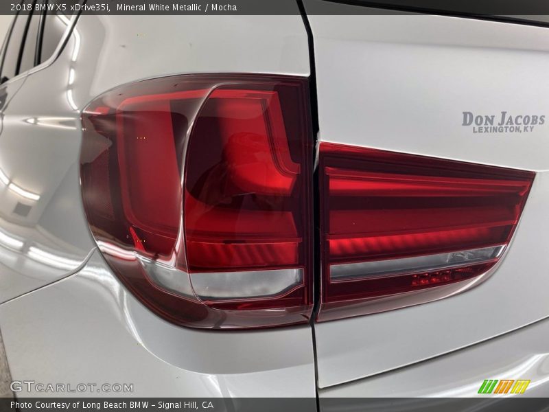Mineral White Metallic / Mocha 2018 BMW X5 xDrive35i