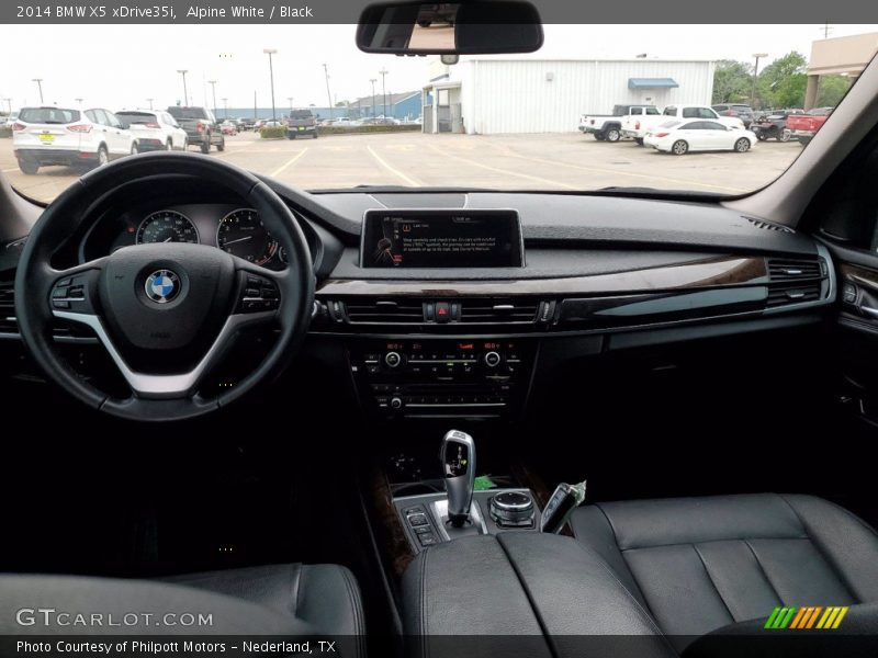 Alpine White / Black 2014 BMW X5 xDrive35i