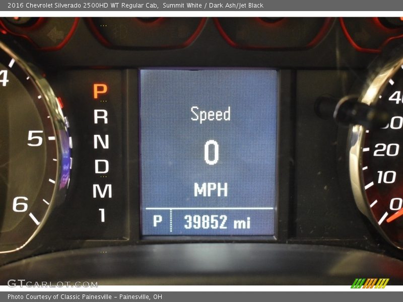 Summit White / Dark Ash/Jet Black 2016 Chevrolet Silverado 2500HD WT Regular Cab