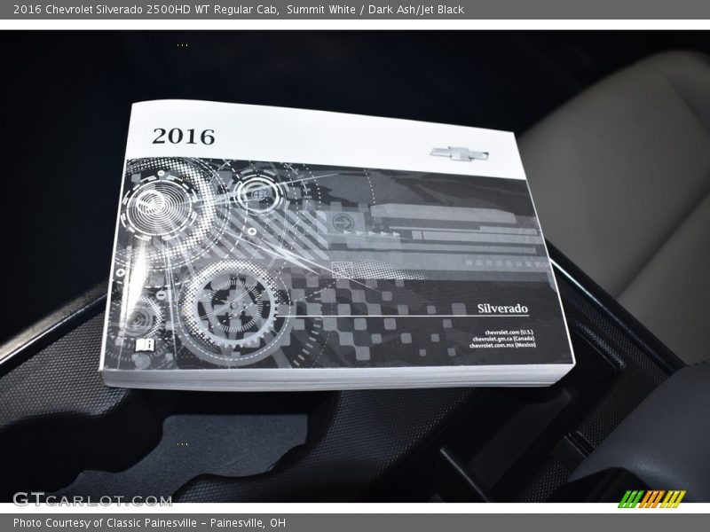 Summit White / Dark Ash/Jet Black 2016 Chevrolet Silverado 2500HD WT Regular Cab