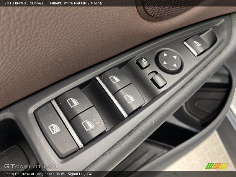 Mineral White Metallic / Mocha 2018 BMW X5 xDrive35i