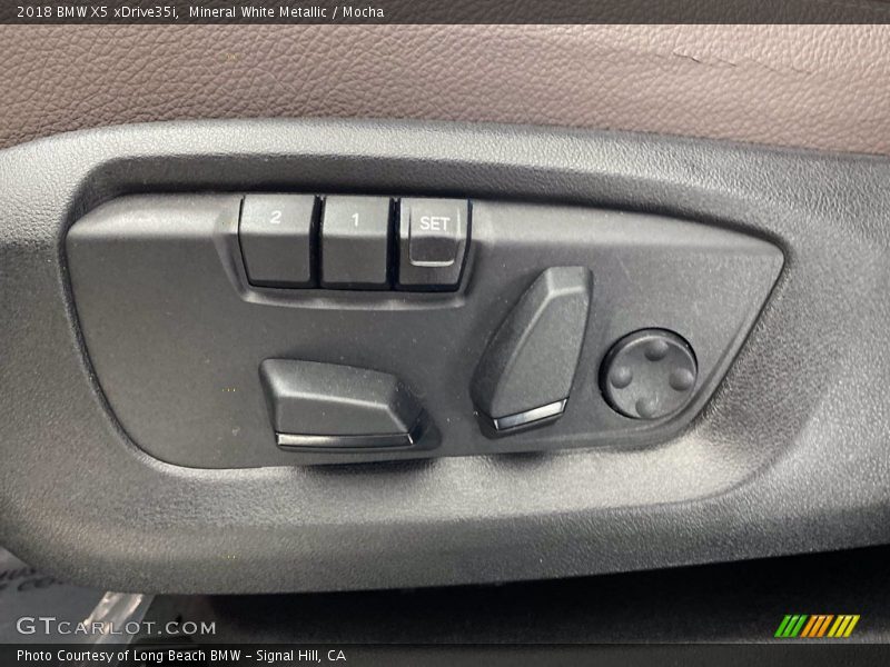 Mineral White Metallic / Mocha 2018 BMW X5 xDrive35i