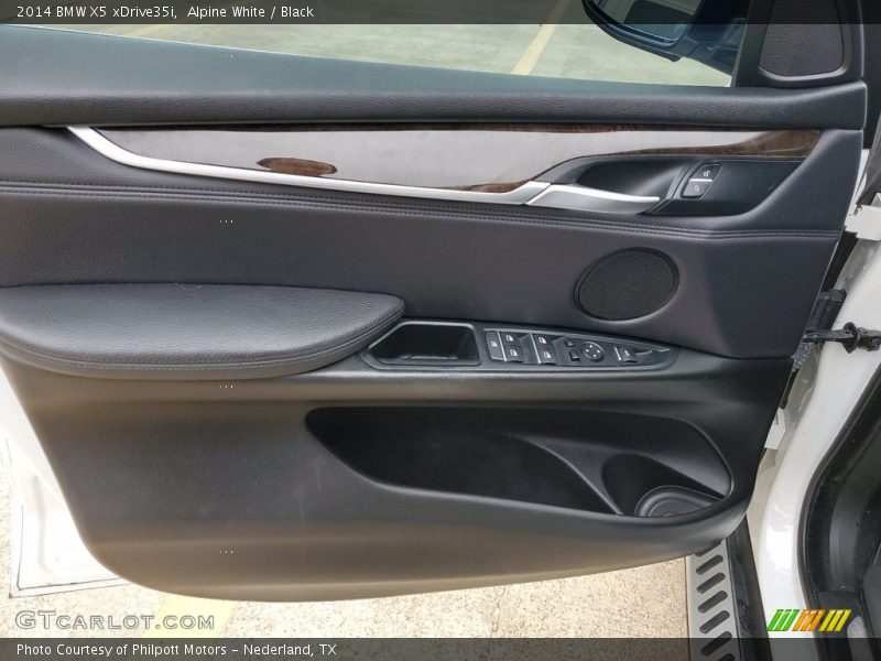 Alpine White / Black 2014 BMW X5 xDrive35i