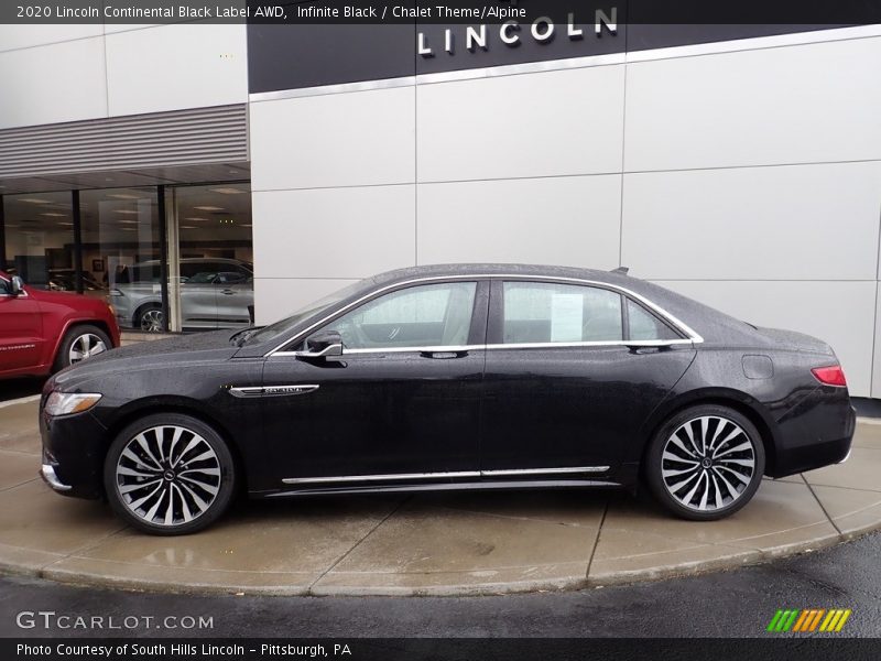  2020 Continental Black Label AWD Infinite Black