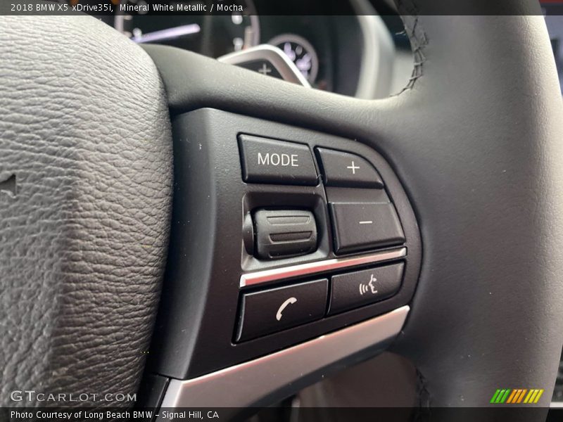 Mineral White Metallic / Mocha 2018 BMW X5 xDrive35i