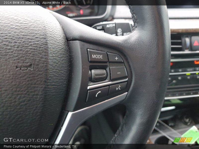 Alpine White / Black 2014 BMW X5 xDrive35i
