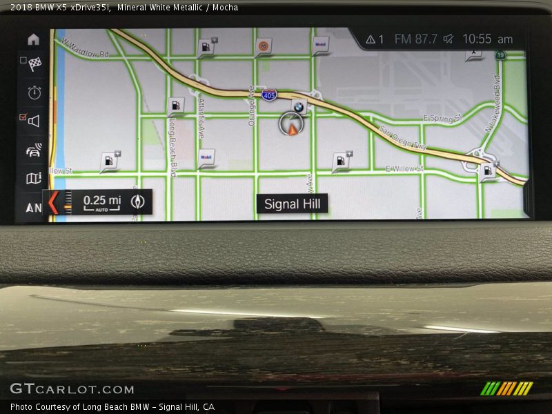 Mineral White Metallic / Mocha 2018 BMW X5 xDrive35i