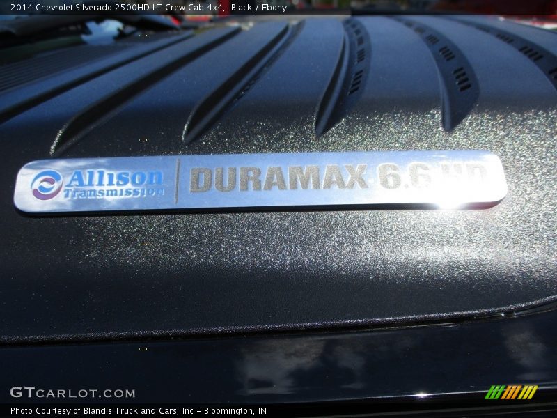 Black / Ebony 2014 Chevrolet Silverado 2500HD LT Crew Cab 4x4