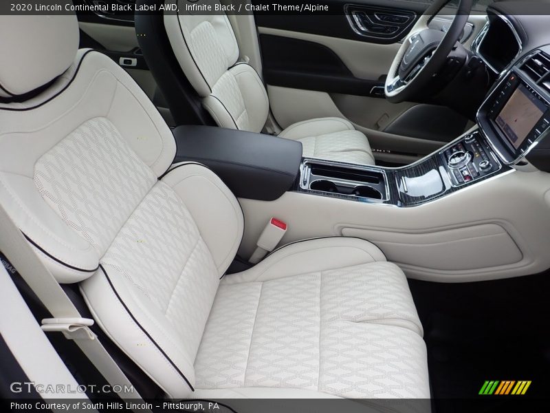 Front Seat of 2020 Continental Black Label AWD