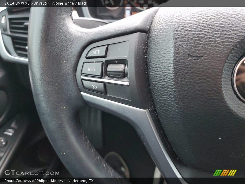 Alpine White / Black 2014 BMW X5 xDrive35i