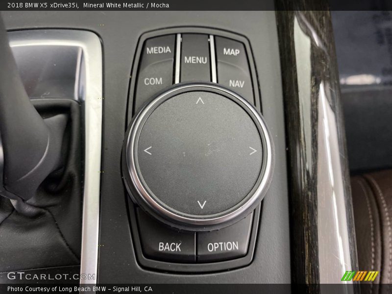 Mineral White Metallic / Mocha 2018 BMW X5 xDrive35i