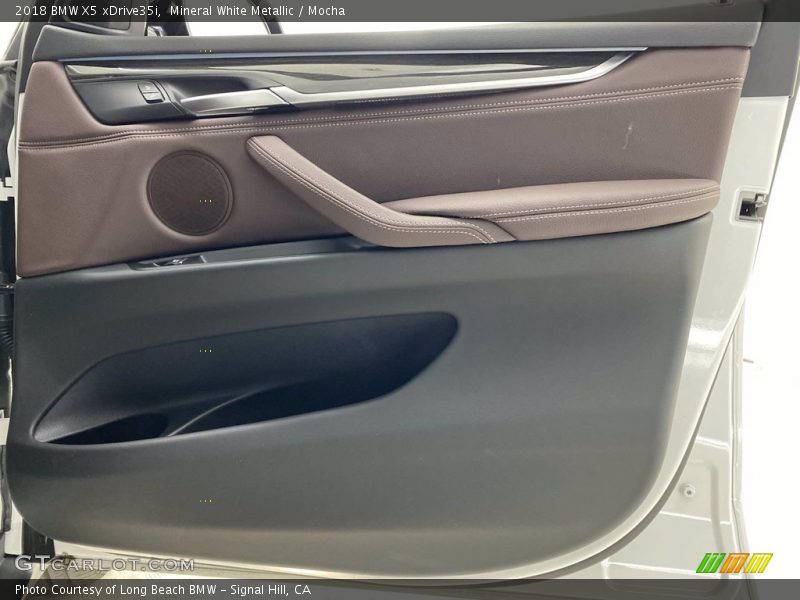 Mineral White Metallic / Mocha 2018 BMW X5 xDrive35i