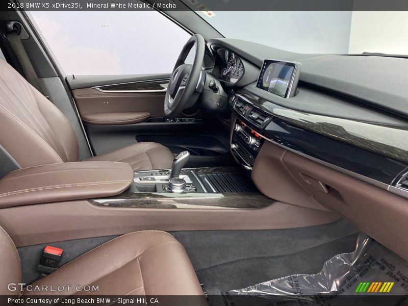 Mineral White Metallic / Mocha 2018 BMW X5 xDrive35i