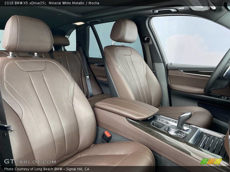 Mineral White Metallic / Mocha 2018 BMW X5 xDrive35i