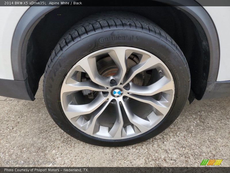 Alpine White / Black 2014 BMW X5 xDrive35i