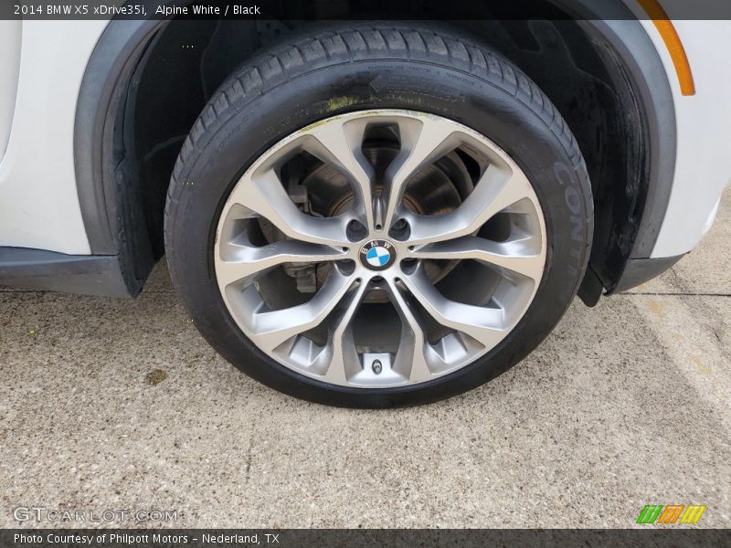 Alpine White / Black 2014 BMW X5 xDrive35i