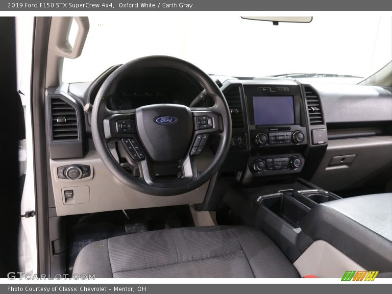Oxford White / Earth Gray 2019 Ford F150 STX SuperCrew 4x4