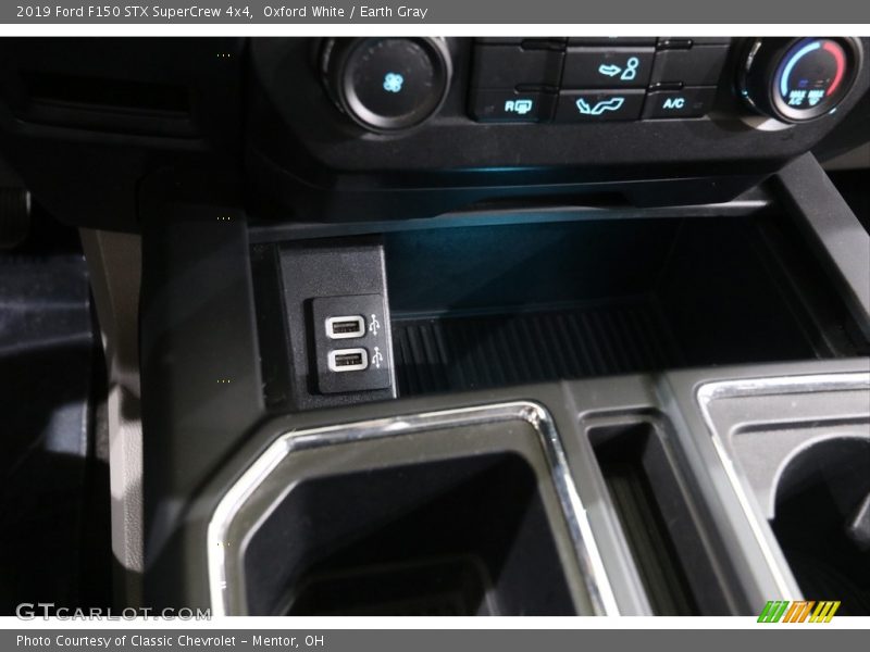 Oxford White / Earth Gray 2019 Ford F150 STX SuperCrew 4x4