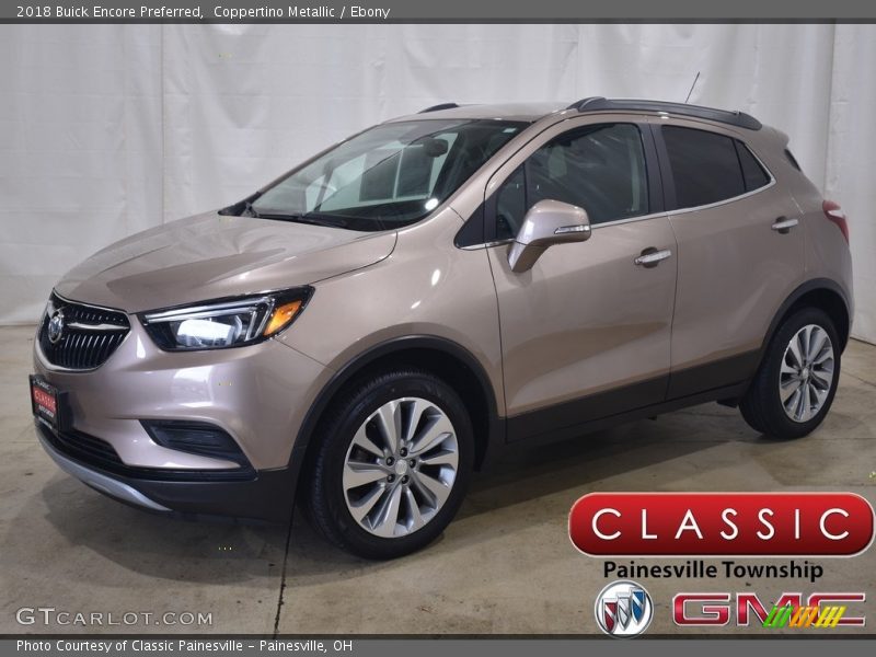 Coppertino Metallic / Ebony 2018 Buick Encore Preferred