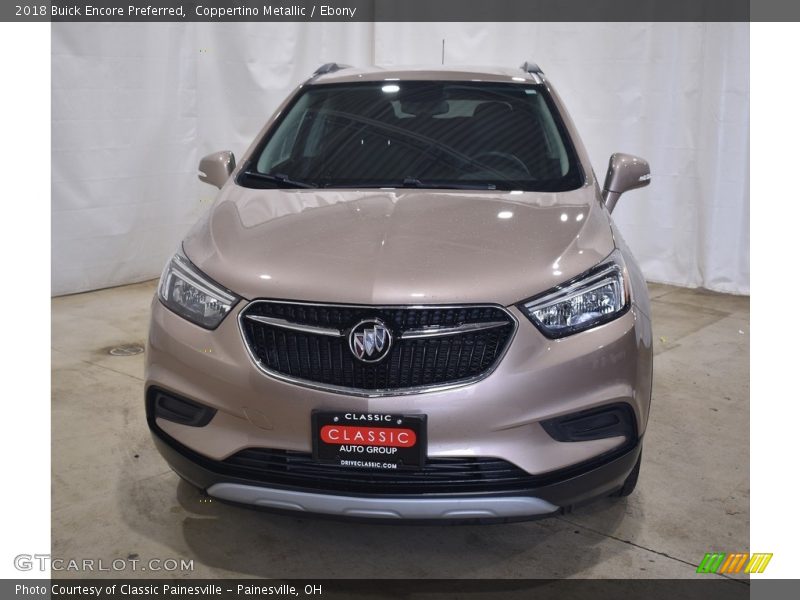 Coppertino Metallic / Ebony 2018 Buick Encore Preferred