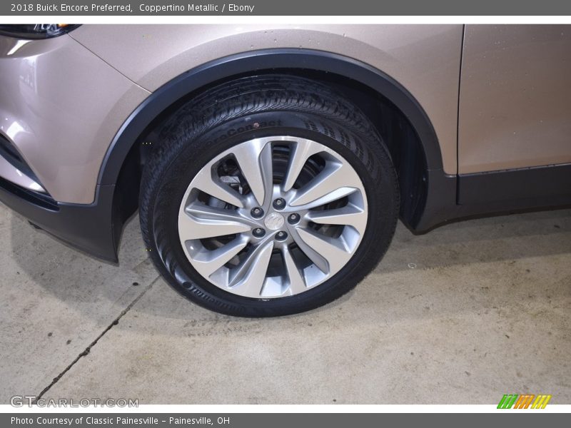Coppertino Metallic / Ebony 2018 Buick Encore Preferred