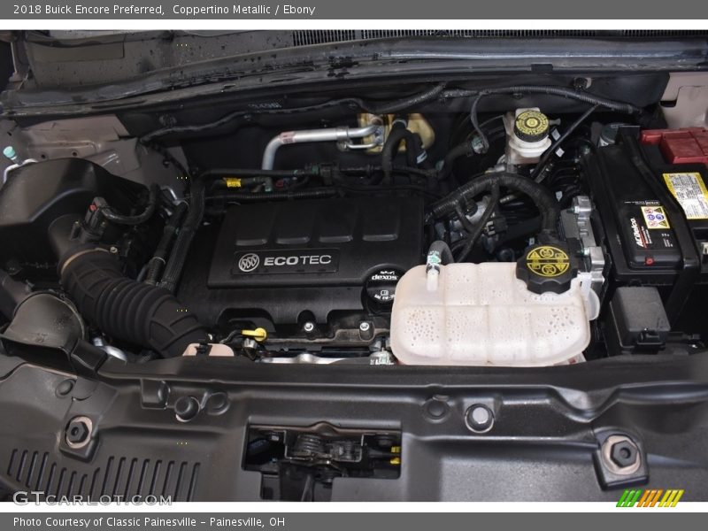 Coppertino Metallic / Ebony 2018 Buick Encore Preferred