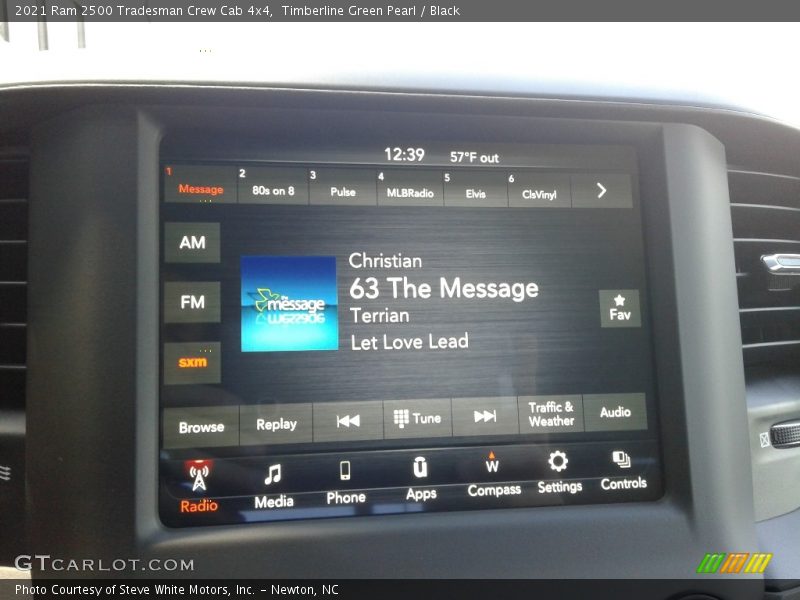 Timberline Green Pearl / Black 2021 Ram 2500 Tradesman Crew Cab 4x4