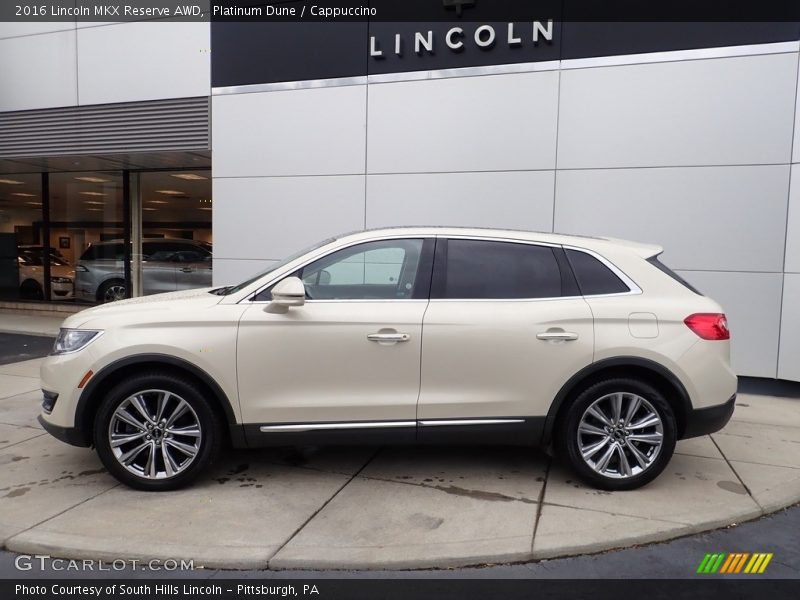  2016 MKX Reserve AWD Platinum Dune