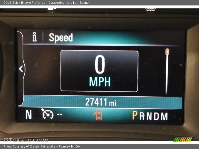 Coppertino Metallic / Ebony 2018 Buick Encore Preferred