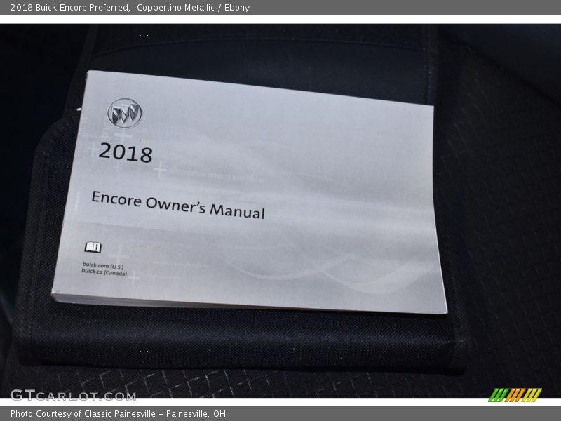 Coppertino Metallic / Ebony 2018 Buick Encore Preferred