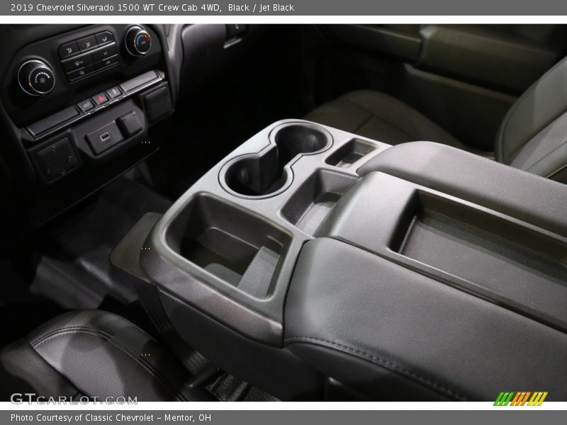 Black / Jet Black 2019 Chevrolet Silverado 1500 WT Crew Cab 4WD