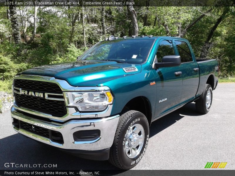 Timberline Green Pearl / Black 2021 Ram 2500 Tradesman Crew Cab 4x4
