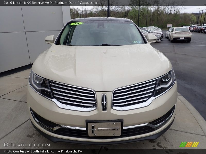 2016 MKX Reserve AWD Platinum Dune