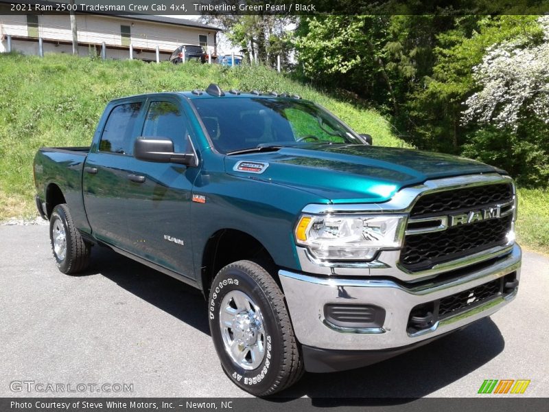 Timberline Green Pearl / Black 2021 Ram 2500 Tradesman Crew Cab 4x4