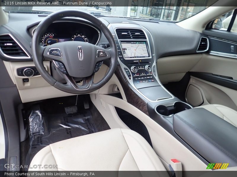 Cappuccino Interior - 2016 MKX Reserve AWD 