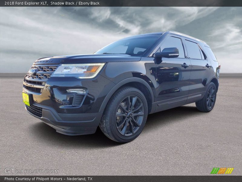 Shadow Black / Ebony Black 2018 Ford Explorer XLT