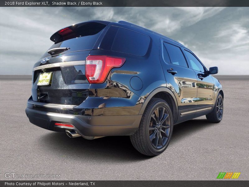 Shadow Black / Ebony Black 2018 Ford Explorer XLT