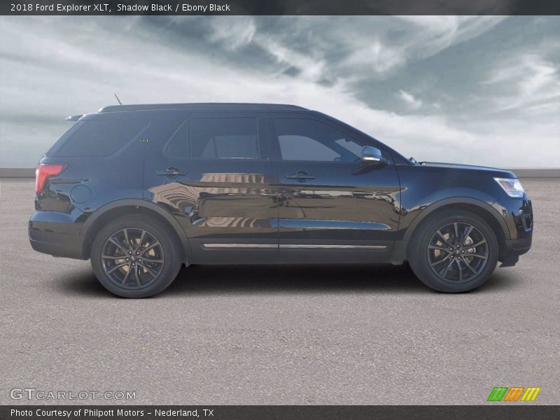 Shadow Black / Ebony Black 2018 Ford Explorer XLT