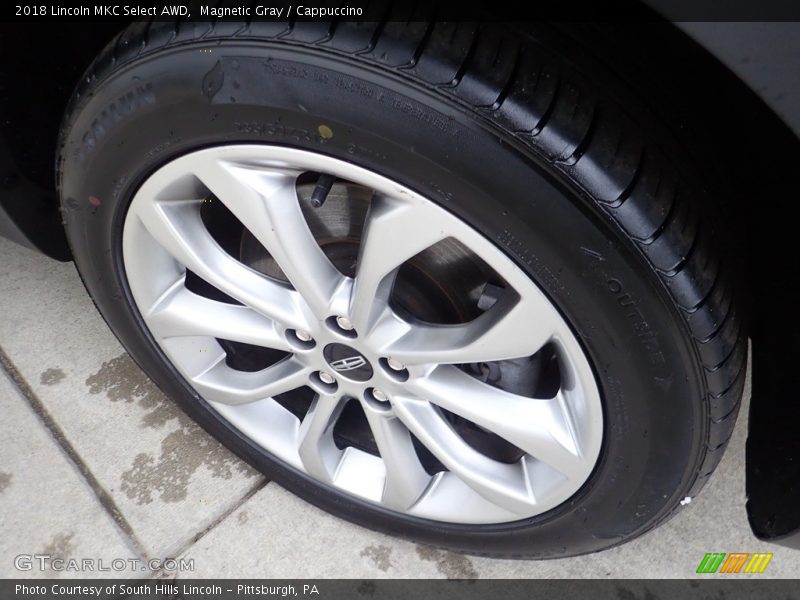 Magnetic Gray / Cappuccino 2018 Lincoln MKC Select AWD