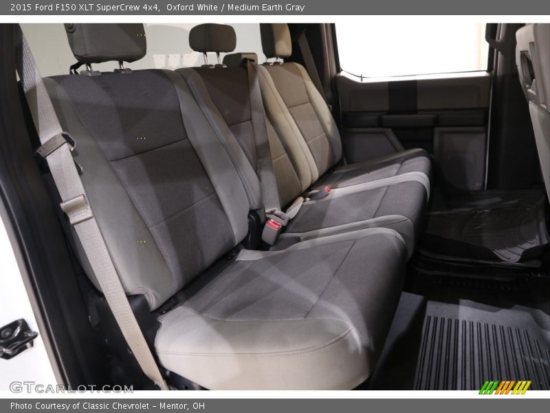 Oxford White / Medium Earth Gray 2015 Ford F150 XLT SuperCrew 4x4