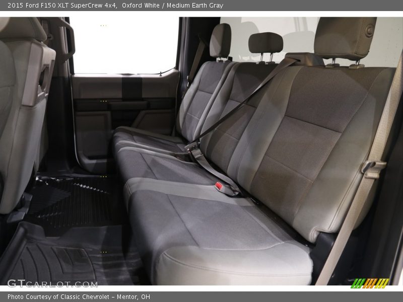 Oxford White / Medium Earth Gray 2015 Ford F150 XLT SuperCrew 4x4