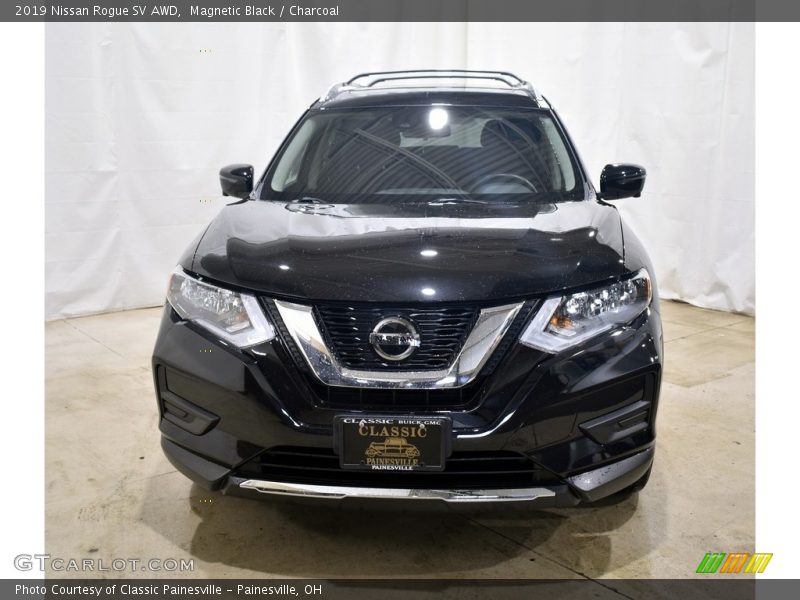 Magnetic Black / Charcoal 2019 Nissan Rogue SV AWD