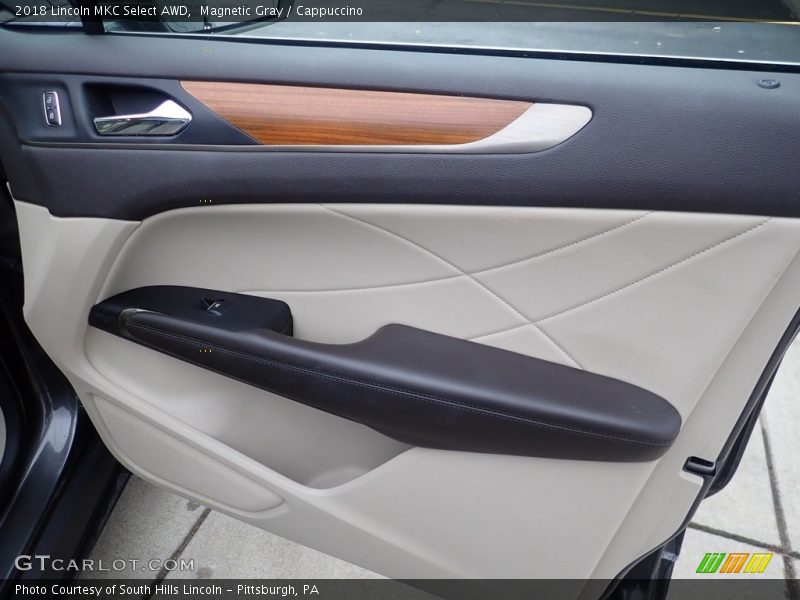 Magnetic Gray / Cappuccino 2018 Lincoln MKC Select AWD