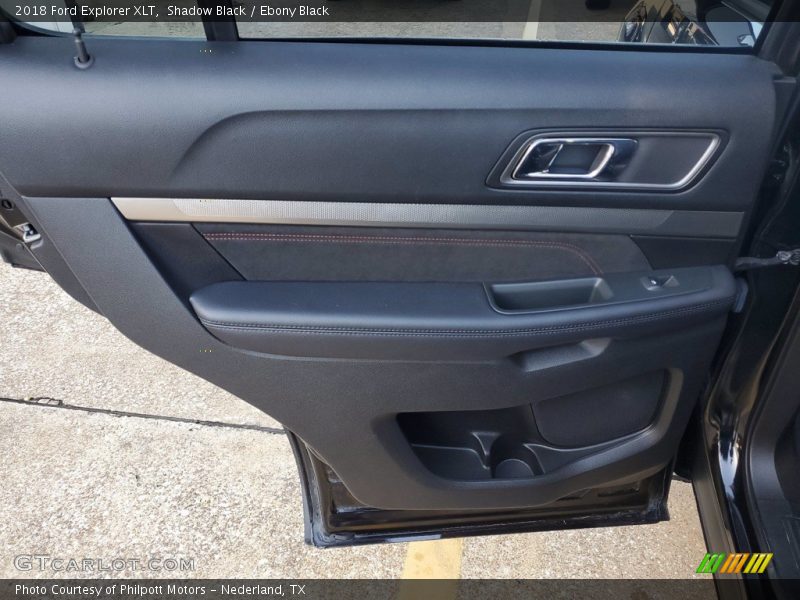 Shadow Black / Ebony Black 2018 Ford Explorer XLT
